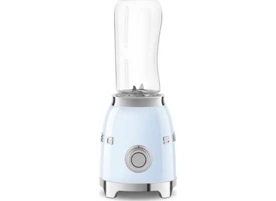 _RABAT_ | wysyłka 24H* | Blender sportowy SMEG PBF01PBEU pastelowy błękit | 2 butelki BOTTLE-TO-GO 600 ml | linia 50's STYLE