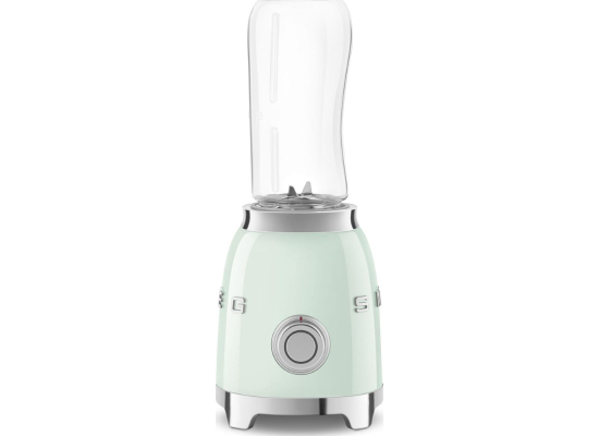 _RABAT_ | wysyłka 24H* | Blender sportowy SMEG PBF01PGEU pastelowa zieleń | 2 butelki BOTTLE-TO-GO 600 ml | linia 50's STYLE