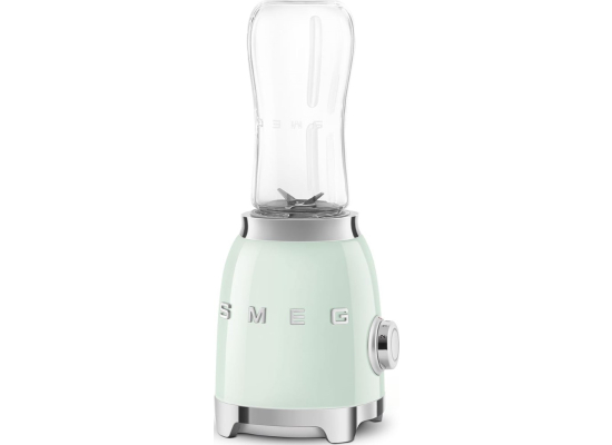 _RABAT_ | wysyłka 24H* | Blender sportowy SMEG PBF01PGEU pastelowa zieleń | 2 butelki BOTTLE-TO-GO 600 ml | linia 50's STYLE