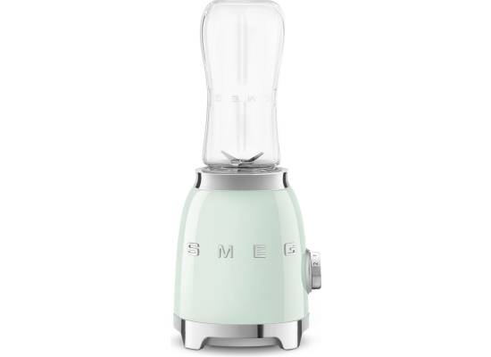 _RABAT_ | wysyłka 24H* | Blender sportowy SMEG PBF01PGEU pastelowa zieleń | 2 butelki BOTTLE-TO-GO 600 ml | linia 50's STYLE