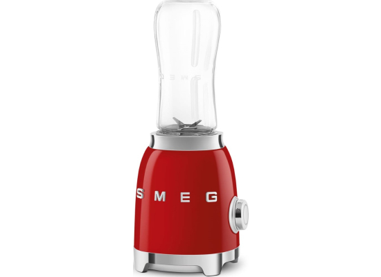 _RABAT_ | wysyłka 24H* | Blender sportowy SMEG PBF01RDEU czerwony | 2 butelki BOTTLE-TO-GO 600 ml | linia 50's STYLE