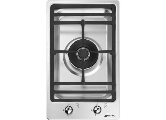 _RABAT_ | Płyta gazowa SMEG DOMINO PGF31G2 stal nierdzewna | linia CLASSICA