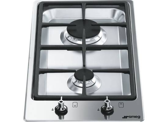 _RABAT_ | Płyta gazowa SMEG DOMINO PGF32G stal nierdzewna | linia CLASSICA