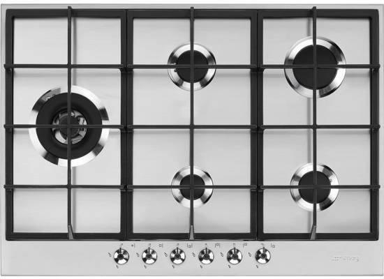 _RABAT_ | Płyta gazowa SMEG PX375L stal nierdzewna | linia CLASSICA