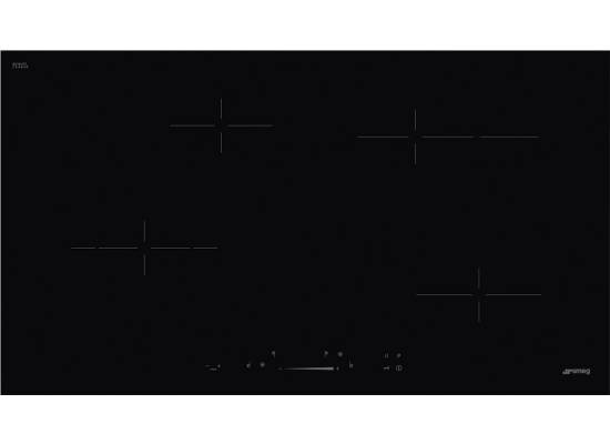 _RABAT_ | wysyłka 24H* | Płyta ceramiczna SMEG SE494EMTD czarny | 90cm | linia UNIVERSAL