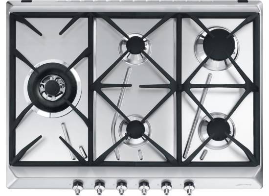 _RABAT_ | Płyta gazowa SMEG SE775GH5 stal nierdzewna | 70cm | linia CLASSICA