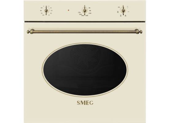 _RABAT_ | Piekarnik SMEG SF68M3VPOGL kremowy | emalia Ever Clean | linia COLONIALE