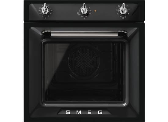 _RABAT_ | wysyłka 24H* | Piekarnik SMEG SF6905N1 czarny | czyszczenie parowe | linia VICTORIA