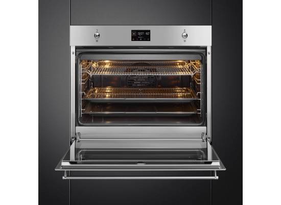 _RABAT_ | Piekarnik SMEG SF7302TX stal nierdzewna | 70cm | czyszczenie parowe | linia CLASSICA