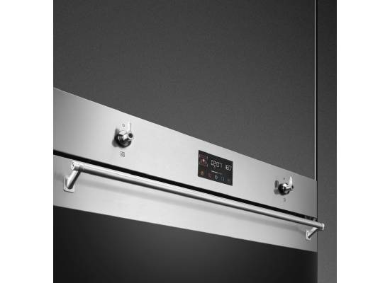 _RABAT_ | Piekarnik SMEG SF7302TX stal nierdzewna | 70cm | czyszczenie parowe | linia CLASSICA
