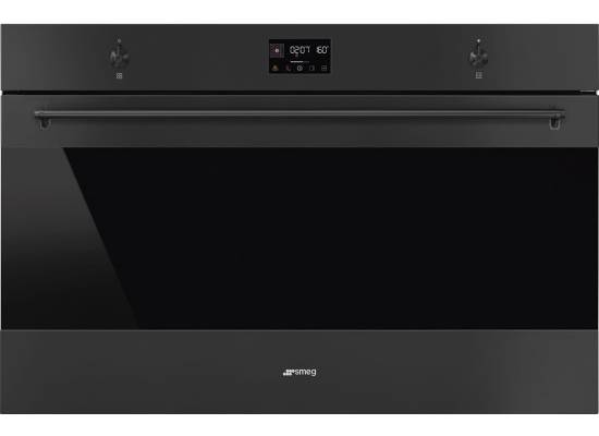 _RABAT_ | Piekarnik SMEG SFP9302TN czarny mat | czyszczenie pyroliza | 90cm | linia CLASSICA