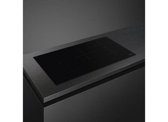 _RABAT_ | Płyta indukcyjna SMEG SI1M4954D czarne szkło | 90cm | linia UNIVERSAL