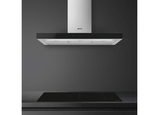 _RABAT_ | Płyta indukcyjna SMEG SI1M4954D czarne szkło | 90cm | linia UNIVERSAL