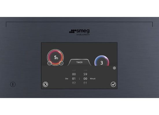 _RABAT_ | wysyłka 24H* | Płyta indukcyjna SMEG SIA1963DG neptune grey | linia LINEA