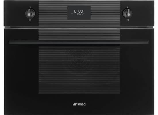 _RABAT_ | Piekarnik z funkcją mikrofali SMEG SO4101M0B3 czarny | linia LINEA