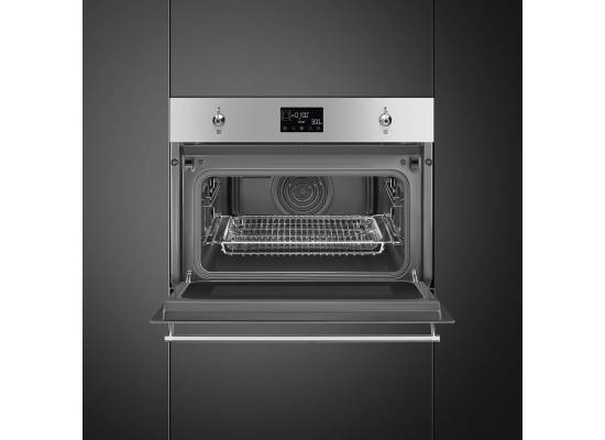 _RABAT_ | wysyłka 24H* | Piekarnik z funkcją mikrofali SMEG SO4302M1X stal nierdzewna | linia CLASSICA