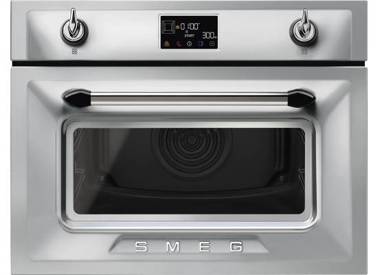 _RABAT_ | Piekarnik z funkcją mikrofali SMEG SO4902M1X stal nierdzewna | czyszczenie parowe | linia VICTORIA