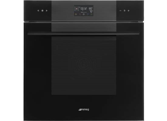 _RABAT_ | Piekarnik z funkcją pary SMEG SO6102S3PB3 czarny | czyszczenie parowe | linia LINEA