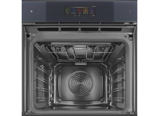 _RABAT_ | Piekarnik z funkcją mikrofali i pary SMEG SO6106WAPG neptune grey | czyszczenie parowe | linia LINEA