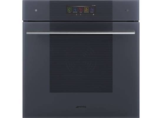 _RABAT_ | Piekarnik z funkcją mikrofali i pary SMEG SO6106WAPG neptune grey | czyszczenie parowe | linia LINEA