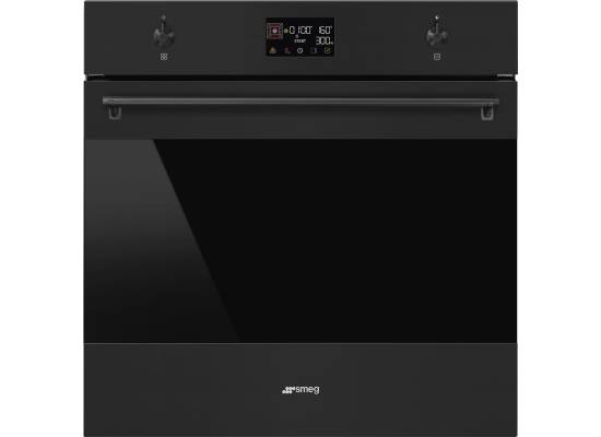 _RABAT_ | Piekarnik z funkcją mikrofali SMEG SO6303APX czarny mat | czyszczenie parowe | linia CLASSICA