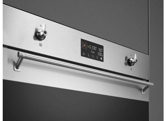 _RABAT_ | Piekarnik z funkcją mikrofali SMEG SO6302M2X stal nierdzewna | czyszczenie parowe | linia CLASSICA