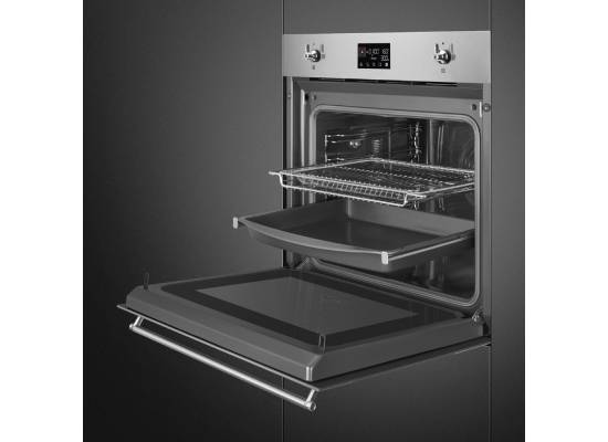 _RABAT_ | Piekarnik z funkcją mikrofali SMEG SO6302M2X stal nierdzewna | czyszczenie parowe | linia CLASSICA