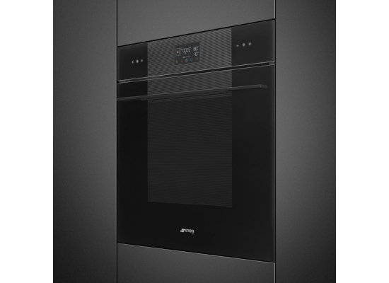 _RABAT_ | wysyłka 24H* | Piekarnik z funkcją pary SMEG SOP6102S2PB3 czarny | czyszczenie pyroliza | linia LINEA