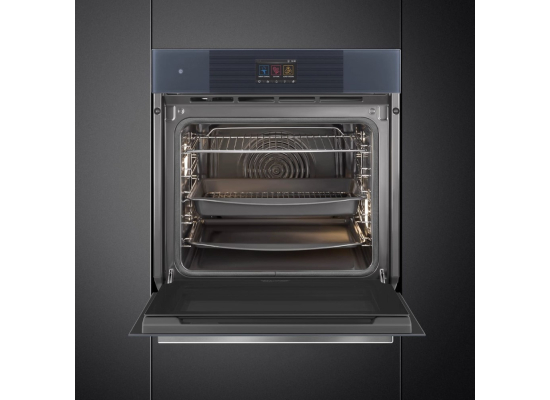 _RABAT_ | Piekarnik SMEG SOP6104TPG neptune grey | czyszczenie pyroliza | linia LINEA