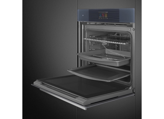 _RABAT_ | Piekarnik SMEG SOP6104TPG neptune grey | czyszczenie pyroliza | linia LINEA