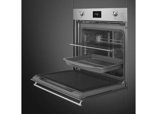 _RABAT_ | wysyłka 24H* | Piekarnik z funkcją pary SMEG SOP6301S2X stal nierdzewna | czyszczenie pyroliza | linia CLASSICA