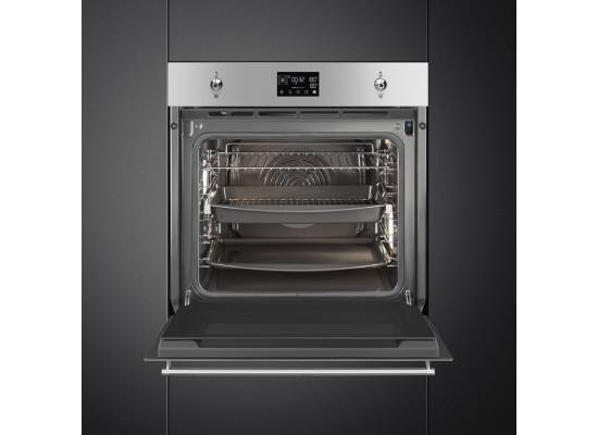 _RABAT_ | Piekarnik z funkcją pary SMEG SOP6302S2PX stal nierdzewna | czyszczenie pyroliza | linia CLASSICA