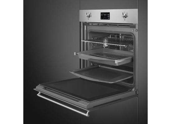 _RABAT_ | Piekarnik z funkcją pary SMEG SOP6302S2PX stal nierdzewna | czyszczenie pyroliza | linia CLASSICA
