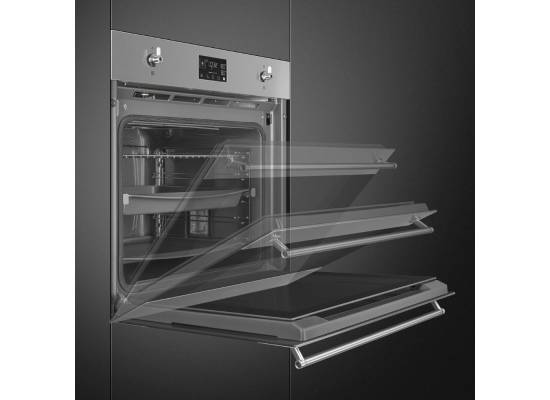 _RABAT_ | Piekarnik z funkcją pary SMEG SOP6302S2PX stal nierdzewna | czyszczenie pyroliza | linia CLASSICA