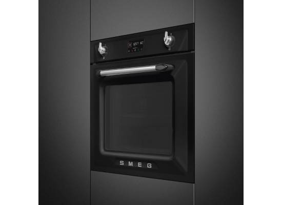 _RABAT_ | Piekarnik z funkcją pary SMEG SOP6902S2PN czarny | czyszczenie pyroliza | linia VICTORIA