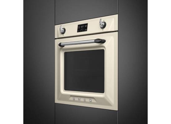 _RABAT_ | Piekarnik z funkcją pary SMEG SOP6902S2PP kremowy | czyszczenie pyroliza | linia VICTORIA