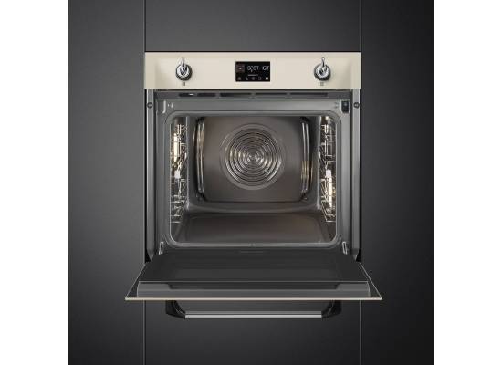 _RABAT_ | Piekarnik z funkcją pary SMEG SOP6902S2PP kremowy | czyszczenie pyroliza | linia VICTORIA