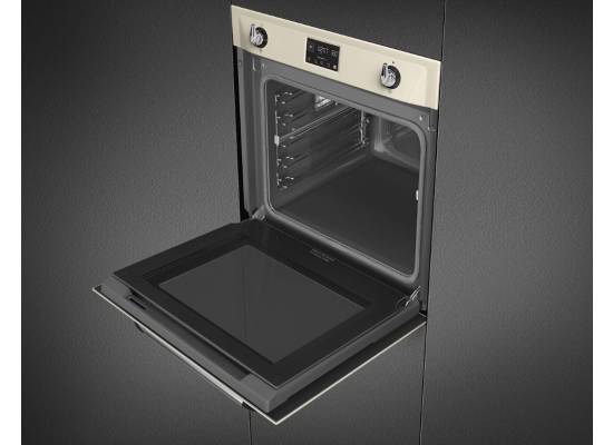 _RABAT_ | Piekarnik z funkcją pary SMEG SOP6902S2PP kremowy | czyszczenie pyroliza | linia VICTORIA