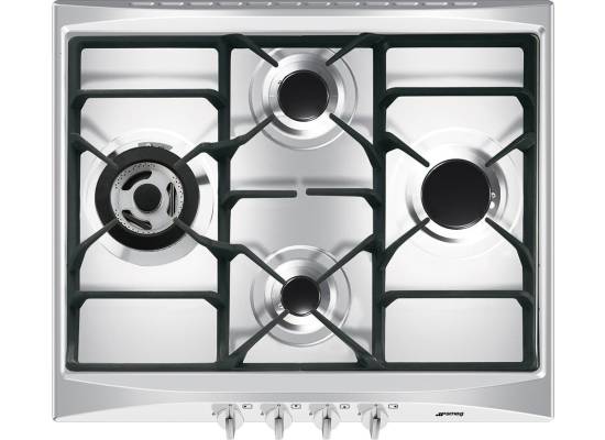 _RABAT_ | Płyta gazowa SMEG SR264XGH2 stal nierdzewna | linia SELEZIONE