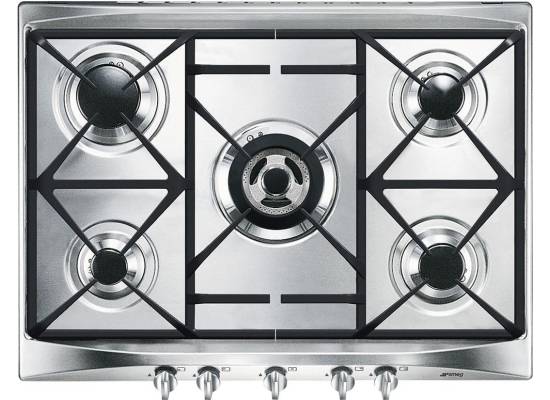 _RABAT_ | Płyta gazowa SMEG SR275XGH2 stal nierdzewna | linia SELEZIONE