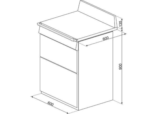 _RABAT_ | Kuchnia z płytą gazową SMEG TR62P kremowy | 60cm | emalia Ever Clean | linia VICTORIA | + GRATIS blender BLF03BLEU