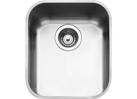 _RABAT_ | Zlew SMEG UM40 stal szczotkowana INOX | linia ALBA