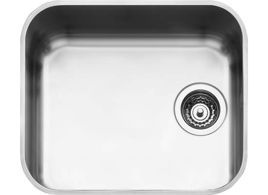 _RABAT_ | wysyłka 24H* | Zlew SMEG UM45 stal szczotkowana INOX | linia ALBA