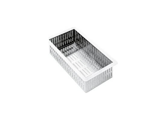 _RABAT_ | Durszlak - koszyk SMEG VSH20Q stal nierdzewna | do zlewów stalowych | 40 x 20cm | linia UNIVERSAL