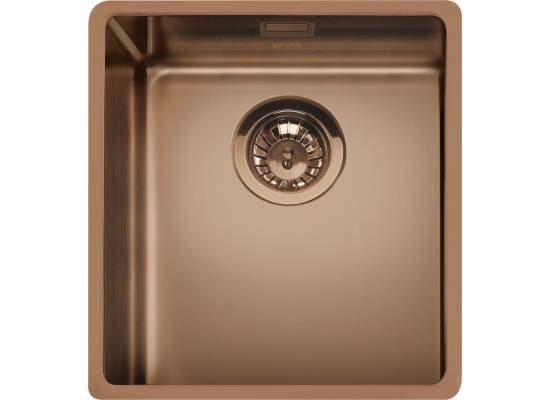 Zlew SMEG VSTR34CUX COPPER PVD (miedź) | linia MIRA
