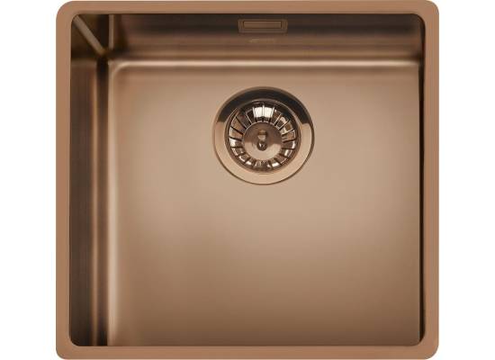 Zlew SMEG VSTR50CUX COPPER PVD (miedź) | linia MIRA