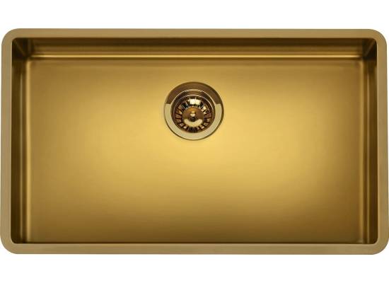 Zlew SMEG VSTR71BRX BRASS PVD (mosiądz) | linia MIRA