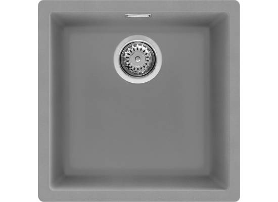_RABAT_ | Zlew SMEG VZP45CT CEMENT (szary) | linia QUADRA