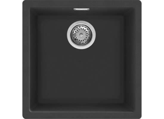_RABAT_ | Zlew SMEG VZP45N BLACK (czarny mat) | linia QUADRA