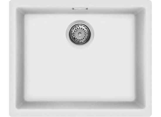 _RABAT_ | Zlew SMEG VZP56B WHITE (biały mat) | linia QUADRA